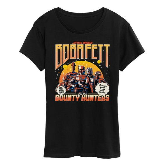 Star Wars - Boba Fett Band Tee - Women's Short Sleeve Classic Fit Tee