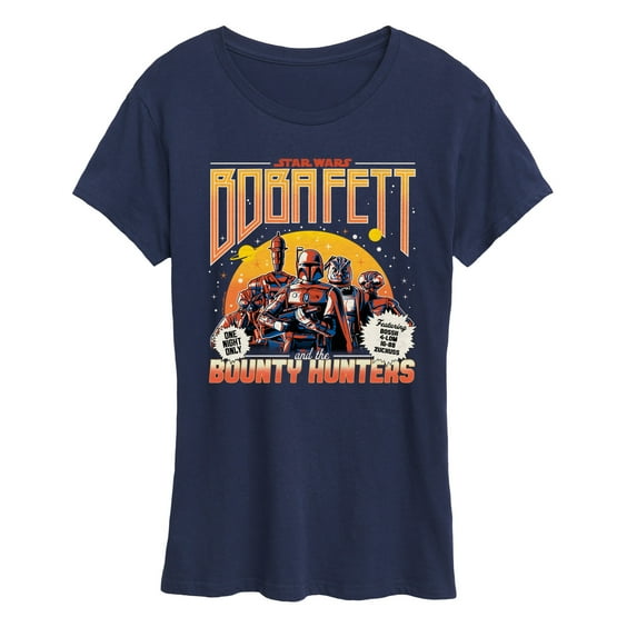 Star Wars - Boba Fett Band Tee - Women's Short Sleeve Classic Fit Tee