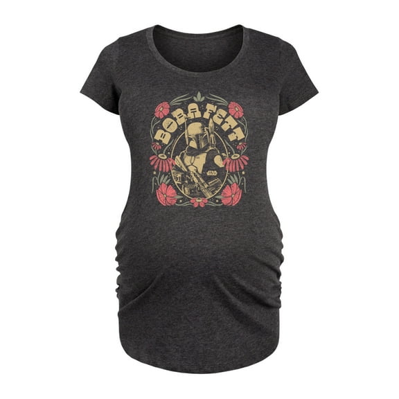 Star Wars - Boba Fett Boho - Maternity Scoop Neck Tee