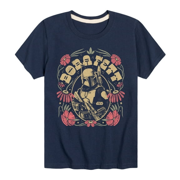 Star Wars - Boba Fett Boho - Toddler And Youth Short Sleeve Tee