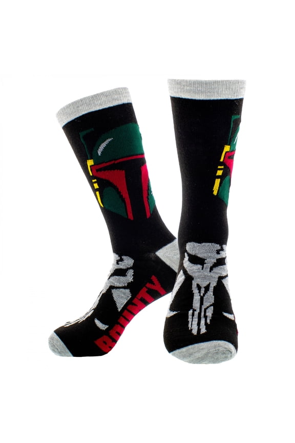 Boba Fett Bounty Hunter Crew Socks