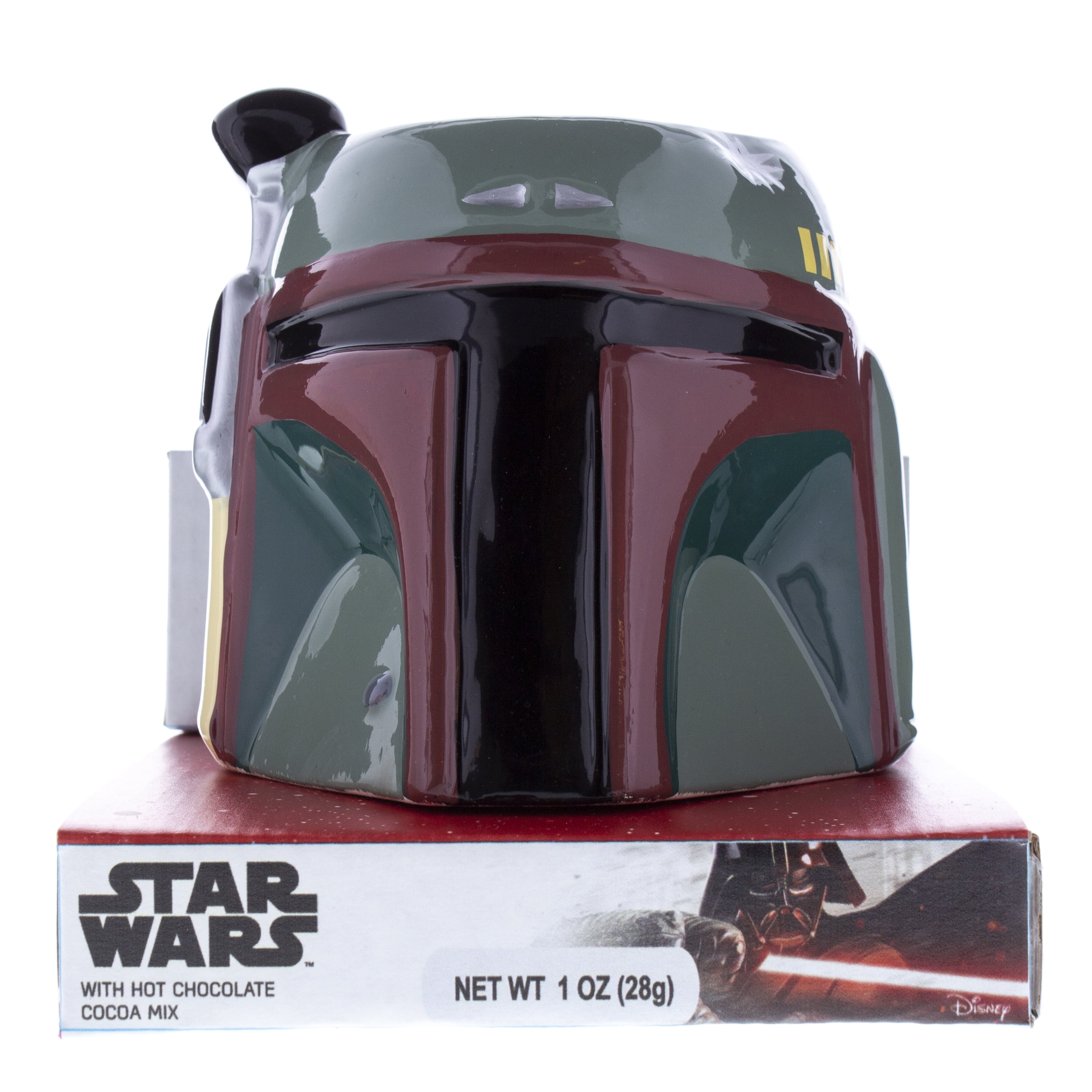 Galerie Star Wars Heroes And Villains 6 Mug Gift Set With Hot Chocolate  Cocoa Mix - Boba Fett Collectibles - Boba Fett Fan Club