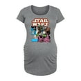 thumbnail image 1 of Star Wars - Boba Fett Comic Cover - Maternity Scoop Neck Tee, 1 of 4