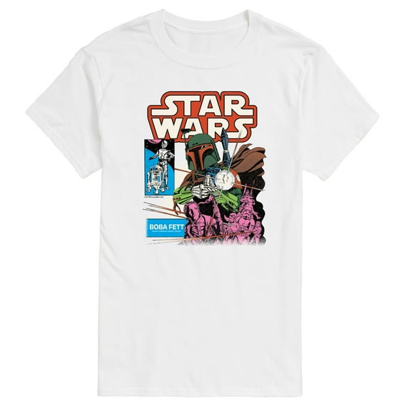 Star Wars - Boba Fett Comic Cover - Men's Short Sleeve Tee