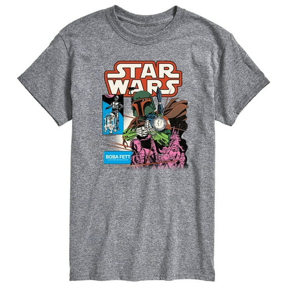 Star Wars - Boba Fett Comic Cover - Men's Short Sleeve Tee