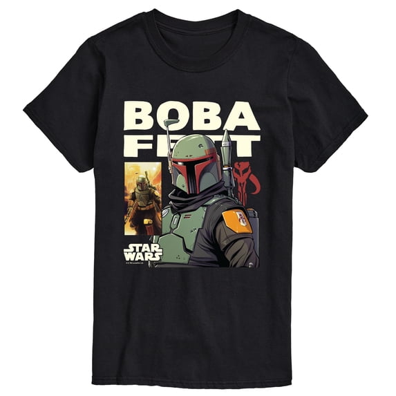 Star Wars - Boba Fett Comic - Men's Short Sleeve Graphic T-Shirt
