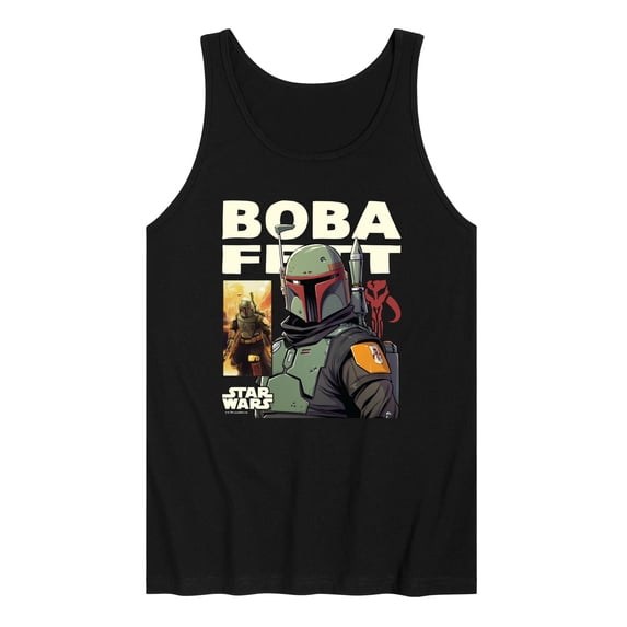 Star Wars - Boba Fett Comic - Men's Sleeveless Graphic Tank