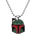 thumbnail image 1 of Star Wars Boba Fett Enamel Pendant Necklace, 1 of 3