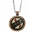 thumbnail image 1 of Star Wars Boba Fett Family Logo Glass Dome on 20 Inch Chain, 1 of 1