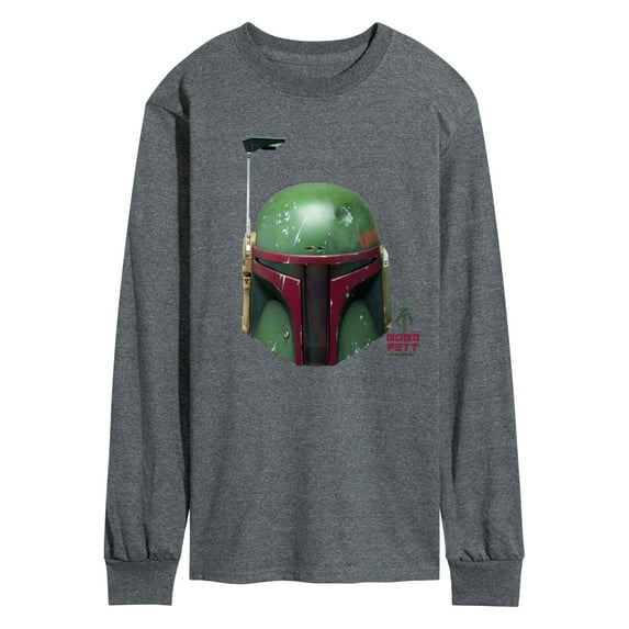 Star Wars - Boba Fett Helmet - Men's Long Sleeve Tee