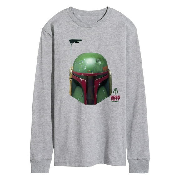 Star Wars - Boba Fett Helmet - Men's Long Sleeve Tee