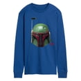 thumbnail image 1 of Star Wars - Boba Fett Helmet - Men's Long Sleeve Tee, 1 of 4