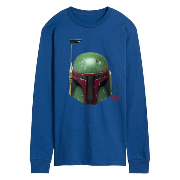 Star Wars - Boba Fett Helmet - Men's Long Sleeve Tee
