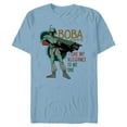 thumbnail image 1 of Star Wars Boba Fett I Give My Allegiance to No One - Short Sleeve Blended T-Shirt for Adults - Customized-Ocean Blue, 1 of 5