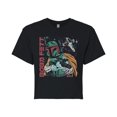 thumbnail image 1 of Star Wars - Boba Fett Illustration - Juniors Cropped Tee, 1 of 5
