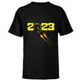 thumbnail image 1 of Star Wars Boba Fett Jetpack Blast-Off 2023 - Short Sleeve T-Shirt for Kids - Customized-Black, 1 of 5