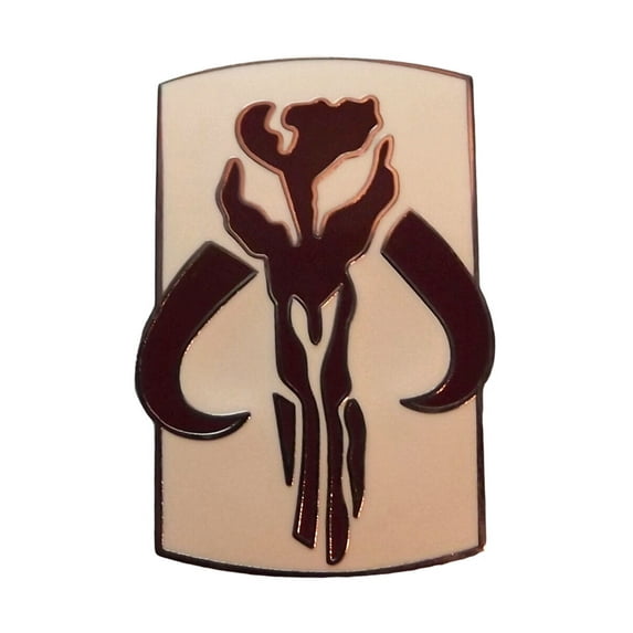 Star Wars Boba Fett MANDALORIAN Armor Logo Metal/Enamel Pin