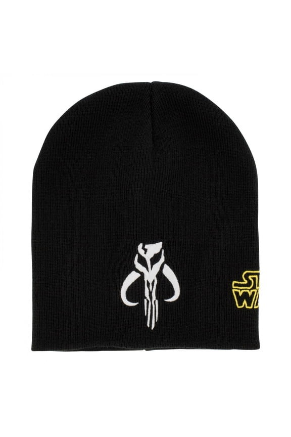 Boba Fett Mandalorian Logo Knit Beanie