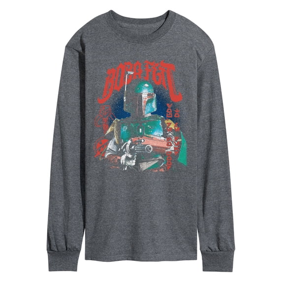 Star Wars - Boba Fett - Men's Long Sleeve Graphic T-Shirt