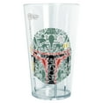 thumbnail image 1 of Star Wars Boba Fett Silhouette Helmet Fill  Tritan Drinking Cup Clear 24 oz., 1 of 3