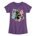 thumbnail image 1 of Star Wars - Boba Fett Stickers - Toddler And Youth Girls Fitted Short Sleeve Tee, 1 of 5
