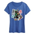 thumbnail image 1 of Star Wars - Boba Fett Stickers - Women's Short Sleeve Classic Fit Tee, 1 of 5