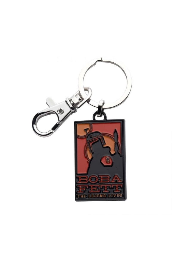 Boba Fett The Legend Lives Keychain