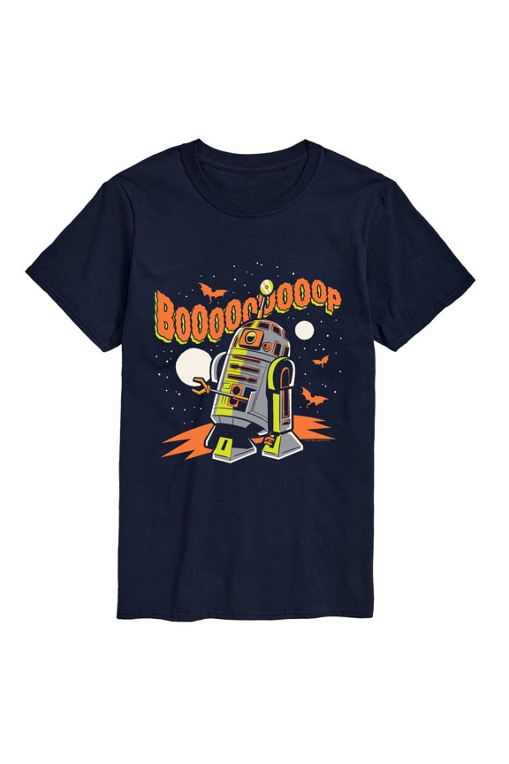 - Boooop R2D2 - Men's Short Sleeve Graphic T-Shirt
