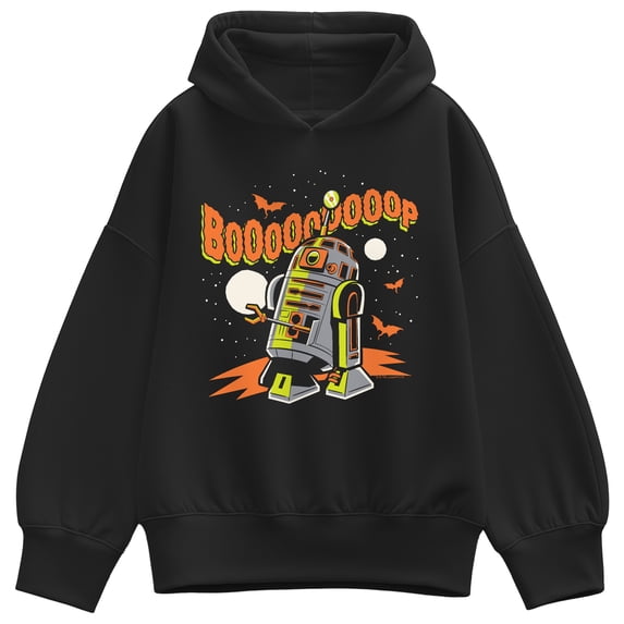 Star Wars - Boooop R2D2 - Women's Oversized Fleece Hoodie Sweatshirt
