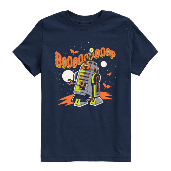 Star Wars - Boooop R2D2 - Youth Boys Short Sleeve Graphic T-Shirt
