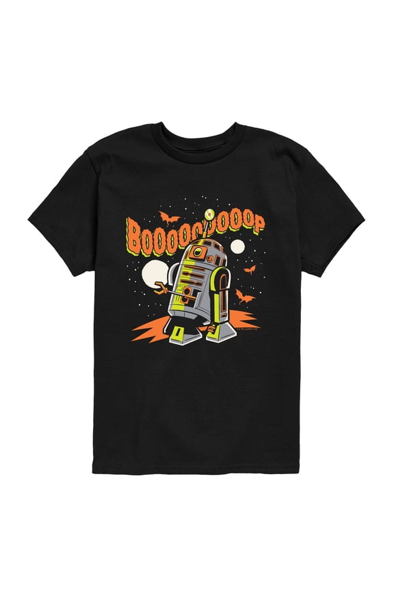 - Boooop R2D2 - Youth Boys Short Sleeve Graphic T-Shirt