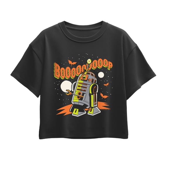 Star Wars - Boooop R2D2 - Youth Girls Boxy T-Shirt
