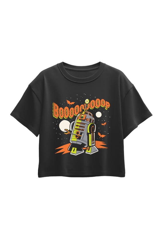 - Boooop R2D2 - Youth Girls Boxy T-Shirt