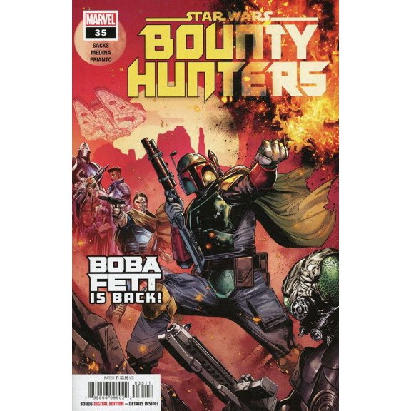 Star Wars: Bounty Hunters #35 VF ; Marvel Comic Book