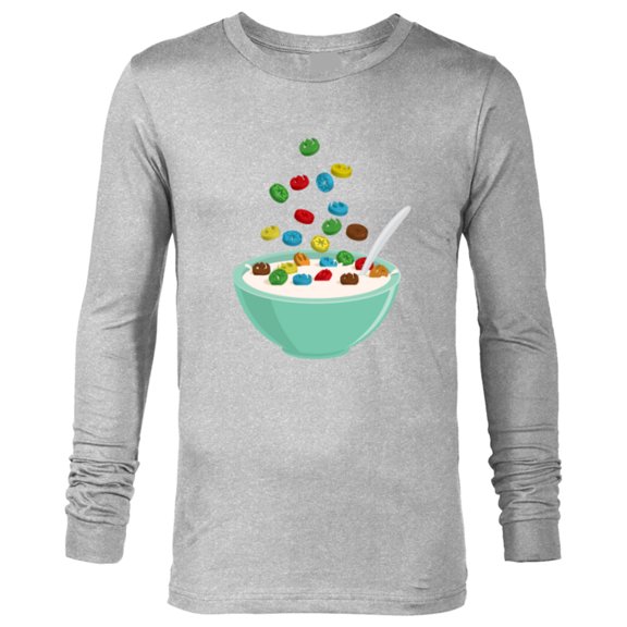 Star Wars Bowl of Cereal - Long Sleeve T-Shirt for Men - Customized-Athletic Heather