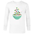 thumbnail image 1 of Star Wars Bowl of Cereal - Long Sleeve T-Shirt for Men - Customized-White, 1 of 5