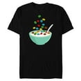 thumbnail image 1 of Star Wars Bowl of Cereal - Short Sleeve Blended T-Shirt for Adults - Customized-Black, 1 of 5
