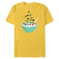thumbnail image 1 of Star Wars Bowl of Cereal - Short Sleeve Blended T-Shirt for Adults - Customized-Yellow, 1 of 5