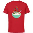 thumbnail image 1 of Star Wars Bowl of Cereal - Short Sleeve Cotton T-Shirt for Adults - Customized-Red, 1 of 5