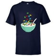 thumbnail image 1 of Star Wars Bowl of Cereal - Short Sleeve T-Shirt for Kids - Customized-Navy, 1 of 5