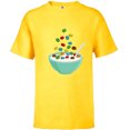 thumbnail image 1 of Star Wars Bowl of Cereal - Short Sleeve T-Shirt for Kids - Customized-Yellow, 1 of 5