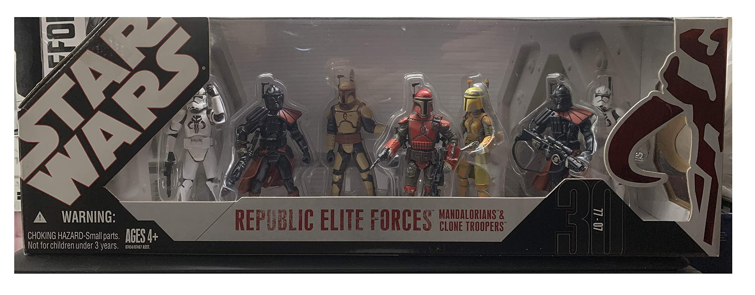 Star Wars Boxed Sets 2007 Republic Elite Forces Action Figure Set