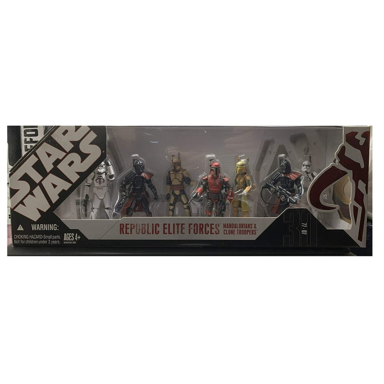 Star Wars Boxed Sets 2007 Republic Elite Forces Action Figure Set