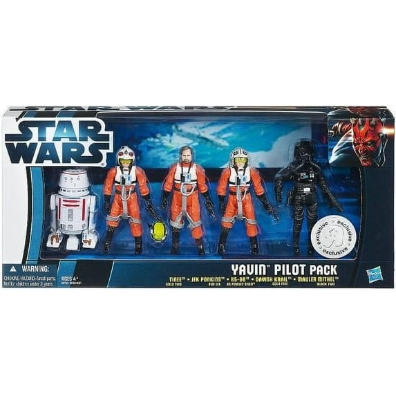 Star Wars Boxed Sets 2012 Yavin Pilots Action Figure Set