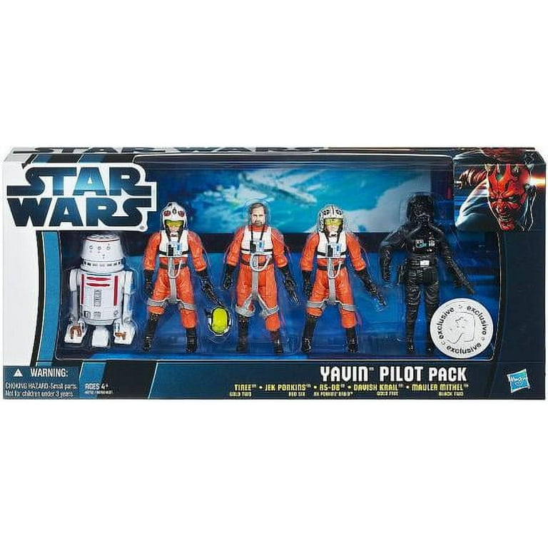 Star Wars Boxed Sets 2012 Yavin Pilots Action Figure Set - Walmart.com