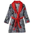 thumbnail image 1 of Star Wars Boy's Darth Vader Fleece Robe (10, Grey/Red), 1 of 1