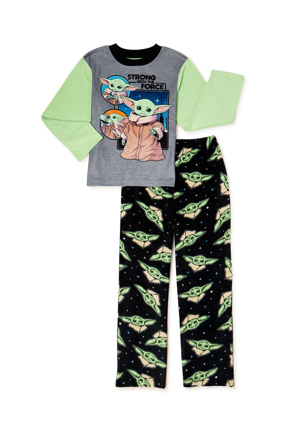 Boys 2-Piece Fleece Pajama Set Sizes 4-10