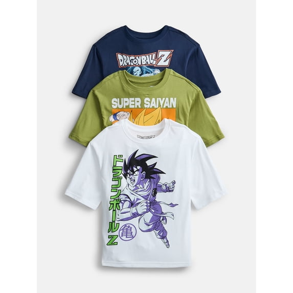Star Wars Boys Graphic Tees with Short Sleeves, 3-Pack, Sizes 4-18