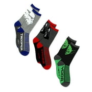 YANKEE TOY BOX Star Wars Boys 3 pack Socks (Little Kid/Big Kid/Teen/Adult) ST050BCC