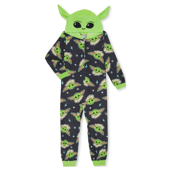 Star Wars Boys Baby Yoda Grogu Union Suit, Sizes 4-16